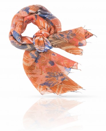 Палантин Женский SW-ZIG.FL/CORAL.PINK